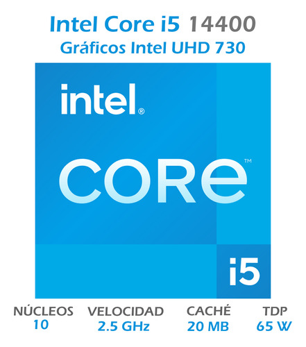 Procesador Intel Core I5 14400 2.5ghz 10 Core Lga 1700