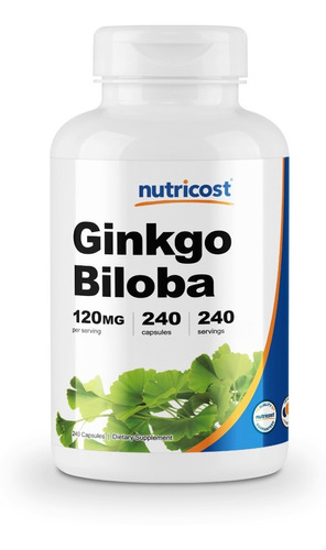 Original Nutricost Ginkgo Biloba, 240 Capsulas