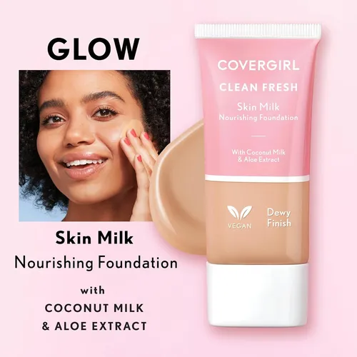 Covergirl Clean Fresh Skin Milk Base De Maquillaje...