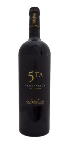 Vino Malbec Goyenechea Quinta Generacion Vinos Tinto