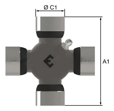 Cruceta   Etma Dodge Dp-800 5.8 L Diesel - Perkins 6-354 196