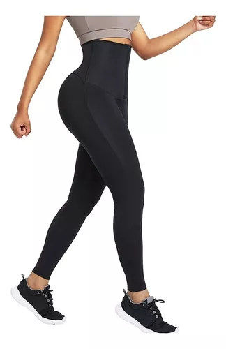 Calças Femininas Térmicas De Treino Capris Hot Sweat Pants