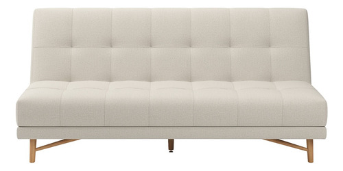 Sofá Cama 3 Lugares Bossa Nova 190cm No Linho Várias Cores