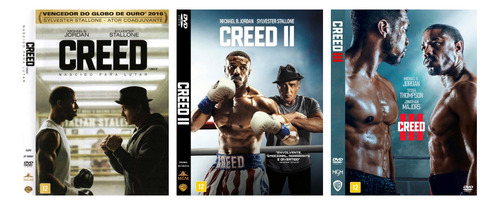 Coleção Dvds Filmes : Creed: Nascido Para Lutar
