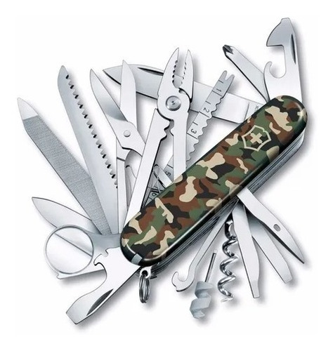 Kit Victorinox Swisschamp +funda +cordón + Chaira 1.6795.94