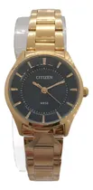 Comprar Reloj Citizen Modelo Fiesta Enchapado En Oro (r142)