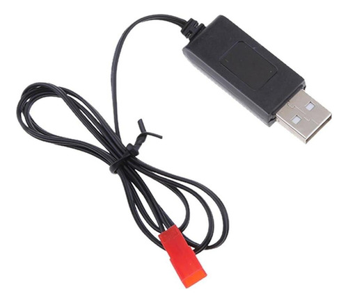 1 Pieza De 3.7v Cable Usb A Jst Plug Cargador Para Rc Avión