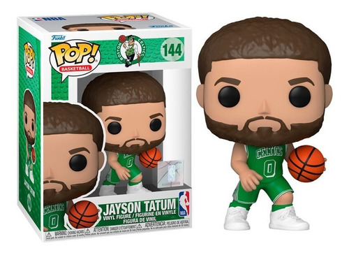 Funko Pop  Boston Celtics Jayson Tatum City Ed #144 Nuevo 