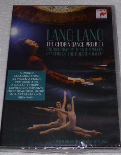Lang Lang The Chopin Dance Project Dvd Sellado Kktus