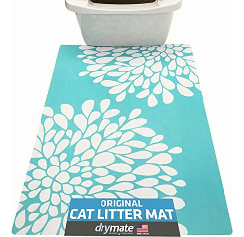 Drymate Cat Litter Mat Premium Non-slip -traps Litter From