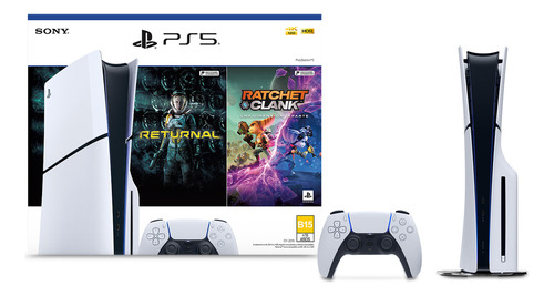 Consola Ps5 Slim 1tb Lector Disco Ratchet & Clank Y Returnal