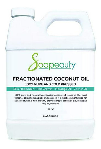 Aceite De Coco Fraccionado Prensado En Frío | 100% Natural E