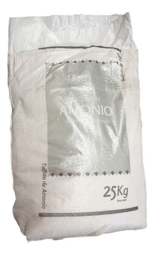 Fertilizante Sulfato De Amonio 25kg Soluble Crist. Nitrogeno