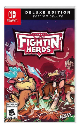 Them's Fightin' Herd Deluxe Ed.- Switch Físico - Sniper