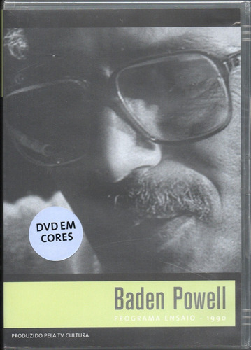 Baden Powell Dvd Programa Ensaio 1990 Novo Original Lacrado