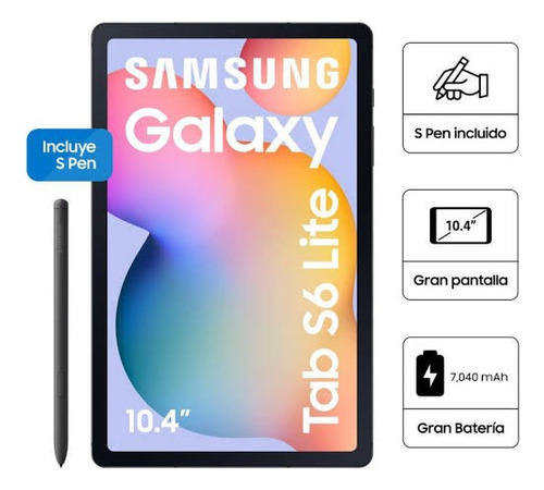 Samsung Galaxy Tab S6 Lite + Case Book Cover