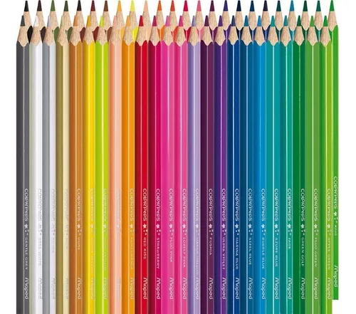 Estuche Metálico 48 Lápices de Colores Maped