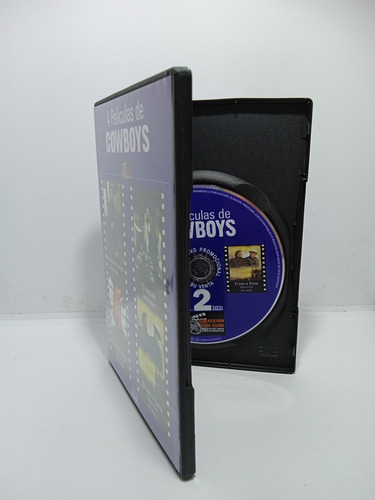 Imagen 3 de 4 de 4 Películas De Cowboys - 2 Cd's - Colección Cine Club - Dvd
