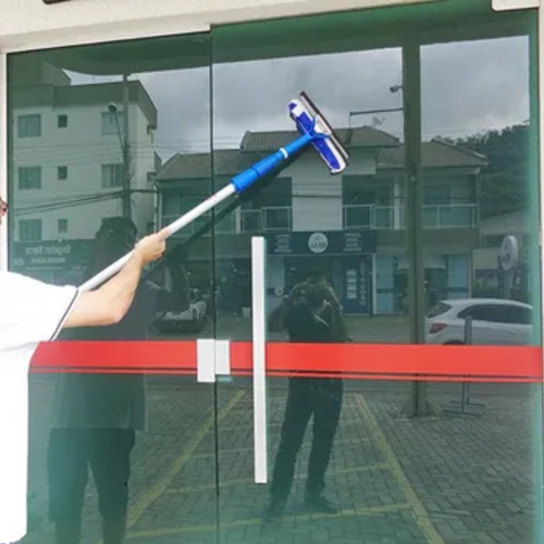 Combinado De Limpeza Vidros 2 Em 1 Lavador E Lâmina Borracha