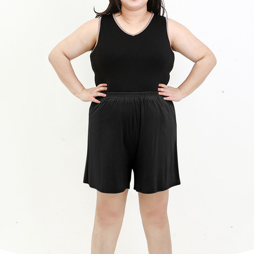Pantalones Cortos De Verano Con Cintura Elástica Y Cintura D