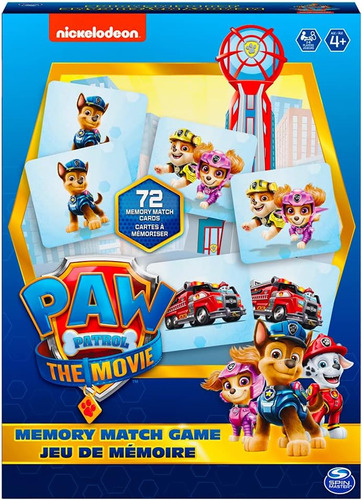 Juego De Combinacion De Recuerdos De Paw Patrol The Movie |