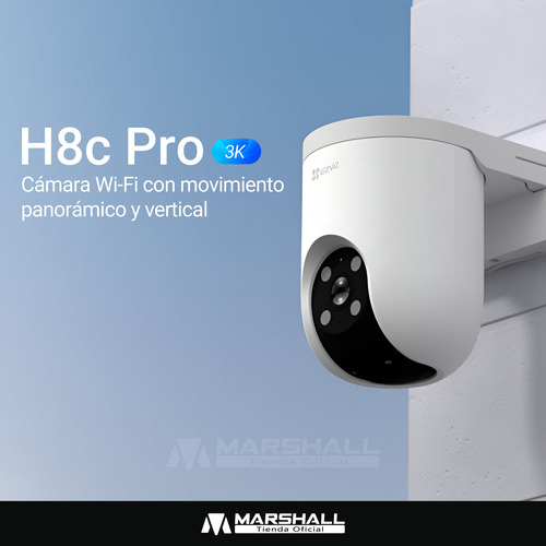 Cámara De Seguridad Ezviz H8c Pro 5mp 3k Wifi + Memoria 32gb
