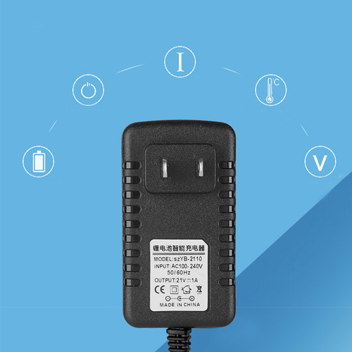 Adaptador De Batería De Cobre Grueso, Iones De Litio, 21 V/1