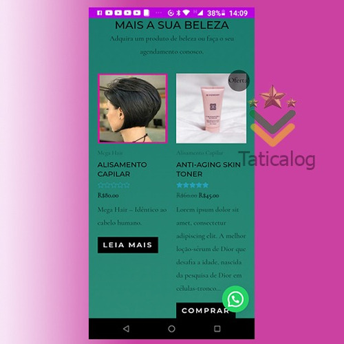 Imagem 5 de 10 de Elaboração De Site Salão De Beleza