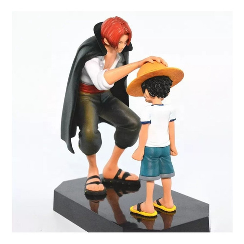 Imagen 2 de 3 de Figura De Colección One Piece, Monkey D. Luffy Y Shanks