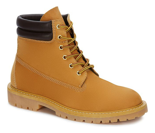 Bota Formal S03029pr Piel Obra Horma Regular Ingeniero