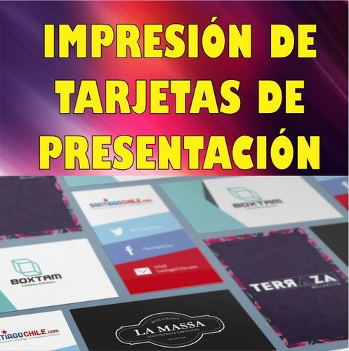 Tarjetas De Presentación En Opalina Hilo Y Foto