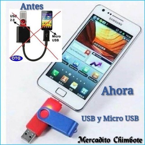 Memoria De Usb  Microusb