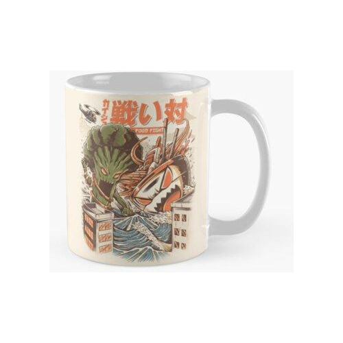 Taza Brocco Vs Ramen Kaijus Calidad Premium