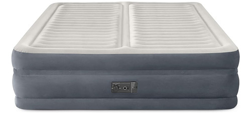 Intex 64953e Deluxe Dual Zone 22  King Size Air Mattress Fib