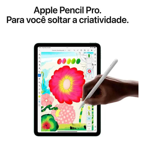 Apple iPad Air de 11" Chip M3, Wi-Fi Cellular 128 GB cor estelar - Distribuidor Autorizado