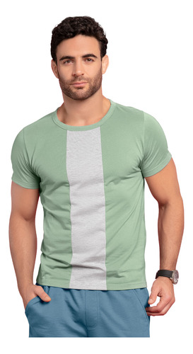 Camiseta Hombre Verde Mp 89494