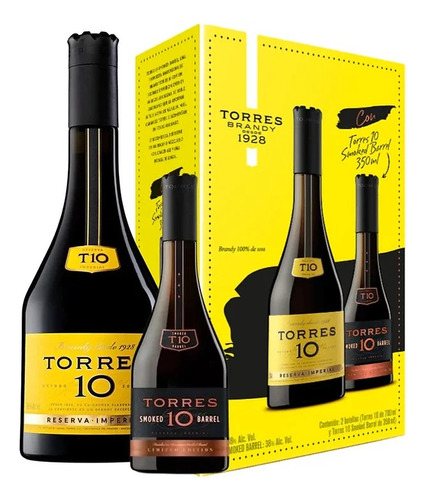 Brandy Torres 10 700 + Smoked Barrel 350 Ml