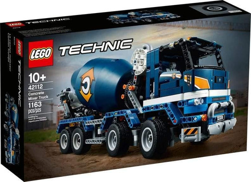 Lego 42112 Camión Hormigonera - Concrete Mixer Truck