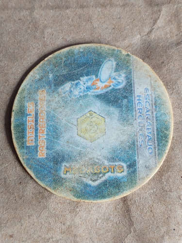 Tazos Metabee/escarabajo Hércules#39 Medabots Sabritas '03 (Usado)