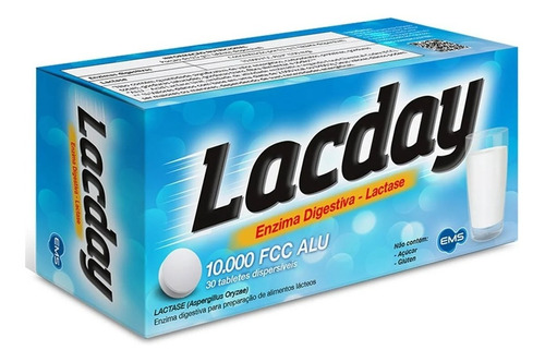 Lacday Ems 30 Comprimidos Mastigáveis
