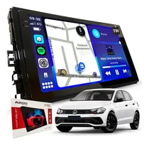 Comprar Múltimidia Rádio Aikon 64gb Gps Para Polo 2017 À 2023 9poleg Cor Volkswagen Polo Track 2023