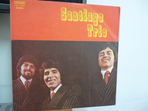 Santiago Trio Peteco Carbajal Santiago Al Sur Vinilo