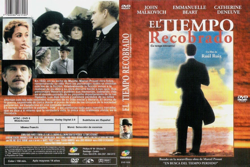 El Tiempo Recobrado - Catherine Deneuve - Marcel Prust - Dvd