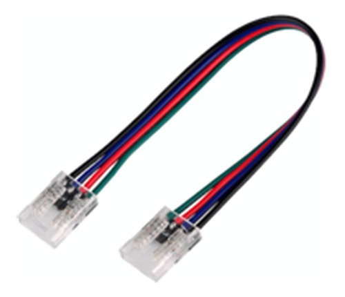 Conector Con Cable 15cm Conexión Extensión Cinta a Cinta Tiras Led Cob Pcb Rgb 10mm Demasled X1
