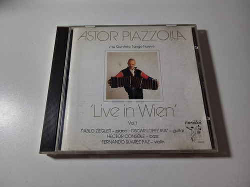 Astor Piazzolla Y Quinteto Tango Nuevo Live In Wien Vol 1  