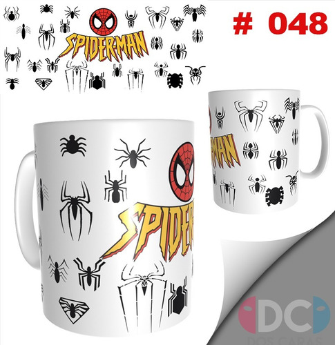 Imagen 1 de 3 de Taza De Comics Coleccionable Spiderman Hombre Araña  #048