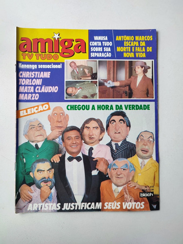 Revista Amiga Angélica Xuxa Nair Belo Ney Matogrosso