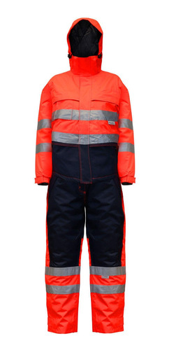 Traje Térmico Alpine Rojo Fluor