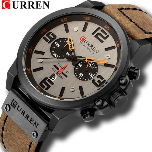Curren 8355 Hombre Resistente Al Agua