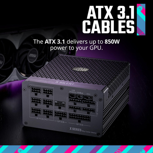 Fuente De Alimentación Cooler Master X Silent Edge Platinum